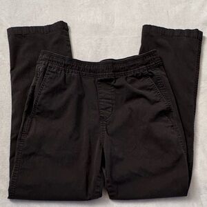 Men's Hollister Casual Straight Leg Black Pants- Small